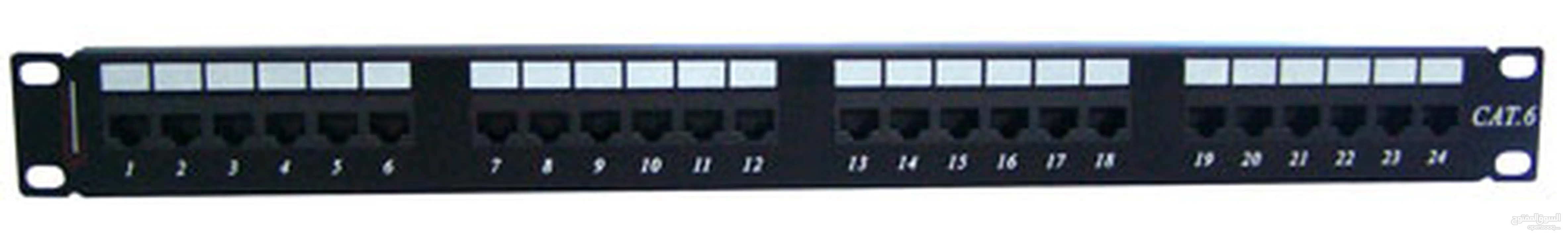 Premium Line Patch Panel 24-Port Cat-6