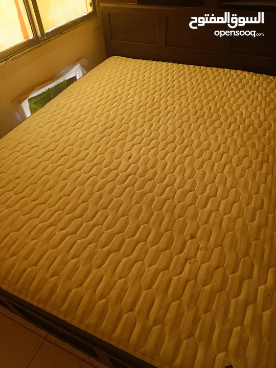 bed with mattress 150 + 200