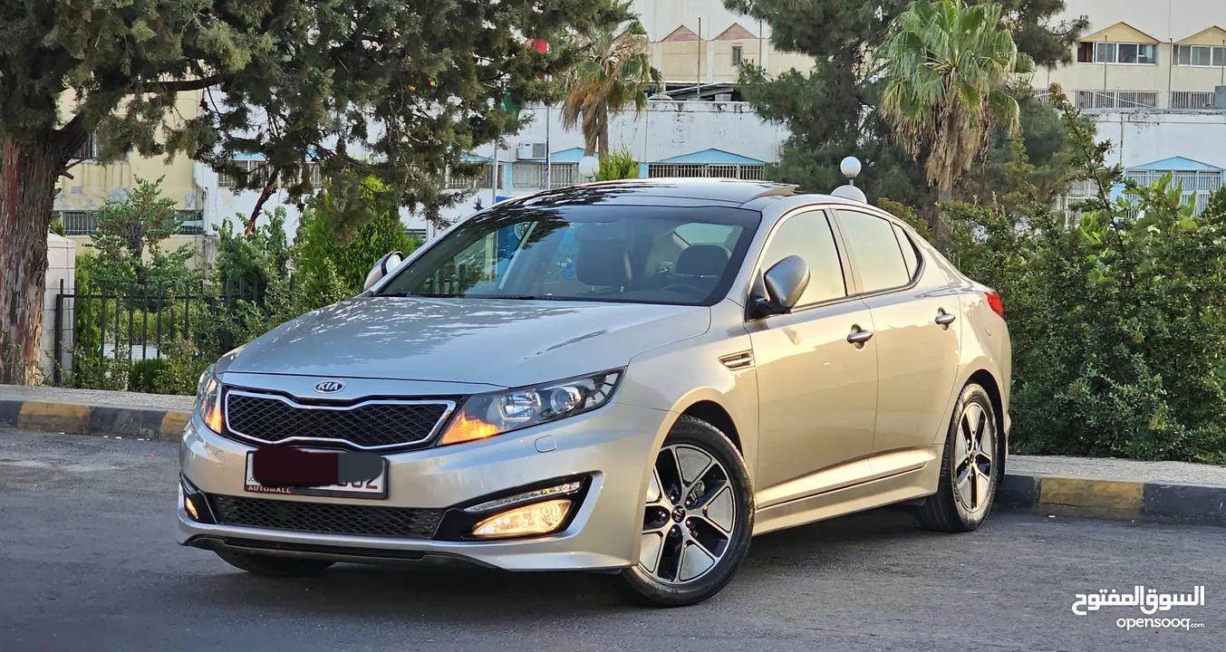 kia k5 optima 2014 - كيا اوبتيما فل الفل وارد شركة صيانة دورية في الشركة فحص كامل ولا ملاحظة