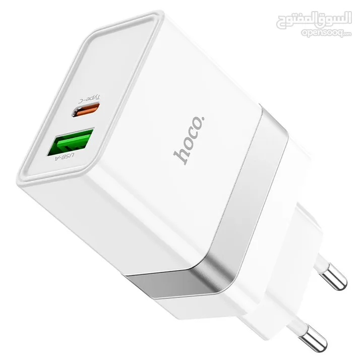 Hoco pd 30w mini charger  شاحن هوكو الاصلي بجودة عالية/////   متوفر للايفون و السامسونج بقوة 30 واط