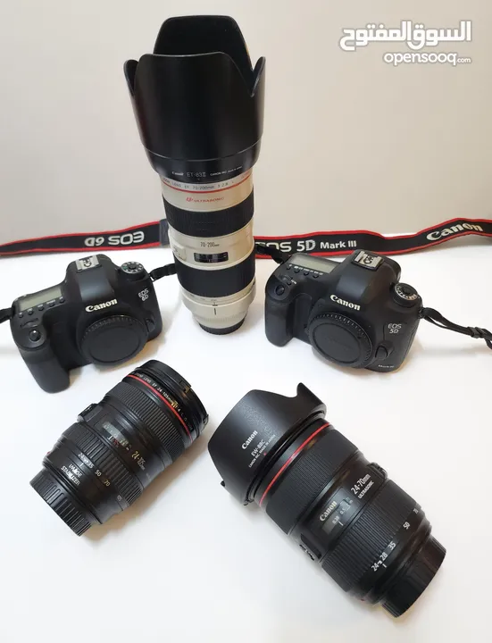 Canon full frame body & lenses 5D 6D 24-70 24-105