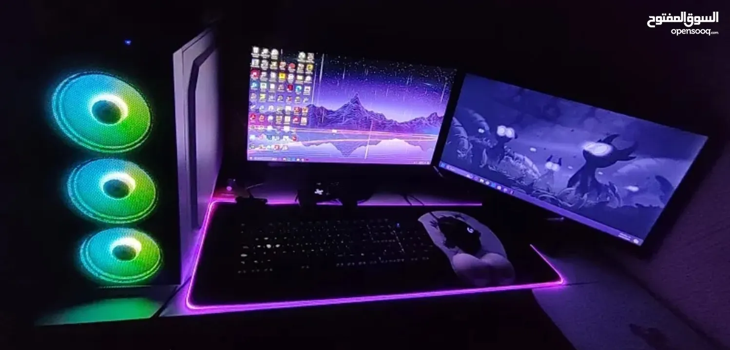 Rgb gaming mouse pad