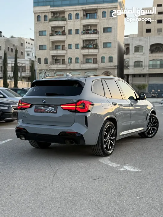 BMW x3 30e ترخيص 2022 ترخيص  محرك 2000 هايبرد plug in/يقطع على الشحنه 30 كيلو متر  293 حصان