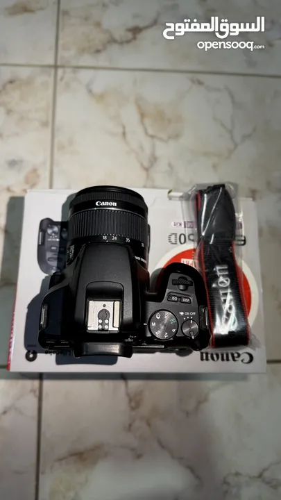 للبيع كاميرا Canon 250D شبه جديدة مع جميع معداتها