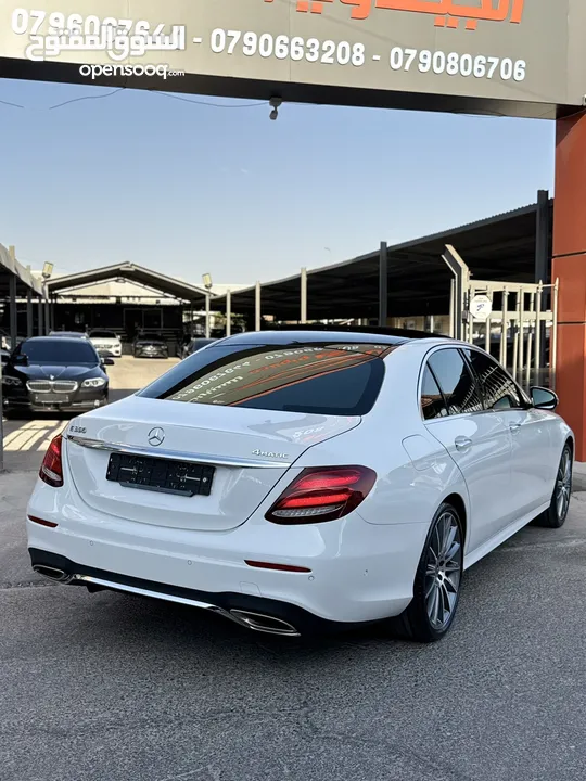 مرسيدس E350 2020 AMG فحص كامل فل اضافات اعلى صنف وارد المانيا ممشى قليل بحالة الوكالة