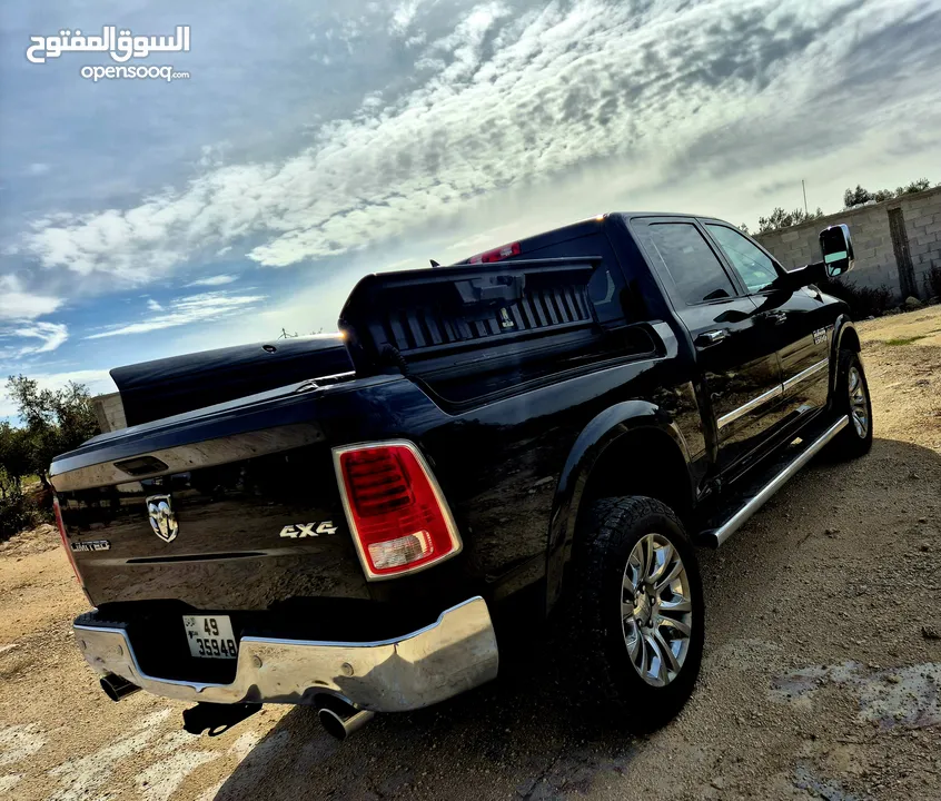 Dodge ram1500 limited 2015 clean title  diesel  دودج رام1500 لمتد 2015 ديزل كلين