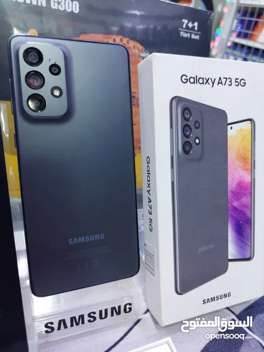 جهاز اخو الجديد  256g 16ram Samsung  A73 5G كامل اغراضة