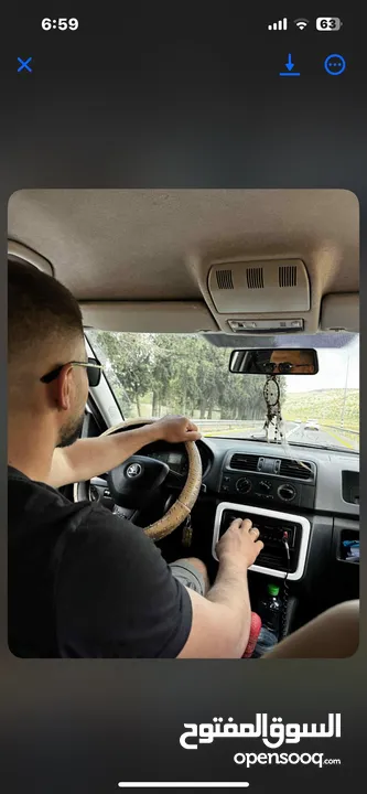 سكودا فابيا 2014 1.4cc البيع كاش فقط والتنازل فوري والفحص وين بتحب