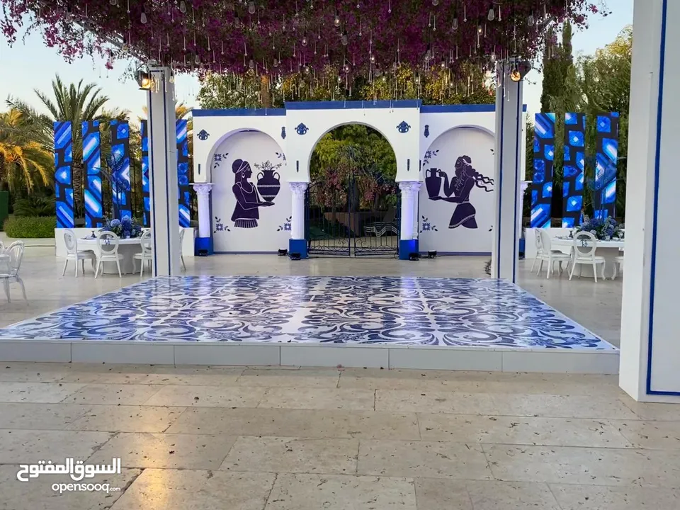 جسر إضاءة للحفلات وأفتتاح المحلات