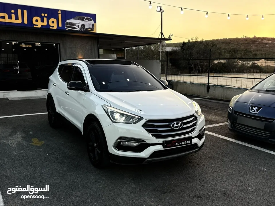 هونداي سنتافيه ترخيص 2017 فل مسكر نخب اول