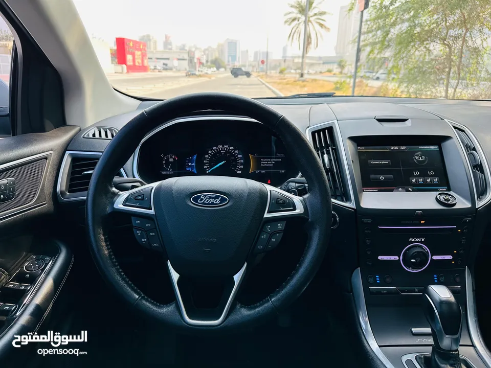 AED 1,140 PM  FORD EDGE TITANIUM 3.5 V6  AWD  FULL SERVICE HISTORY  0% DOWNPAYMENT