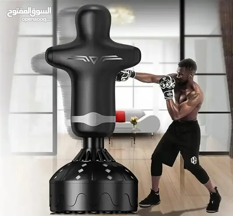 ستاند ملاكمة جلد طبيعي