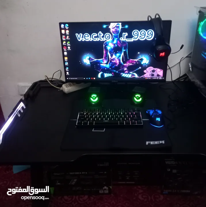 PC Gaming Cor I5 12400Fاقوى المواصفات