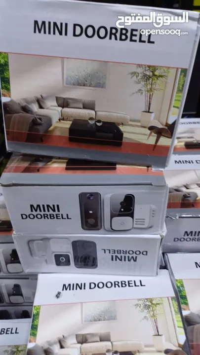 جرس الباب الذكي مع كاميرا راقب باب منزلك بسهولة عبر هاتفك جرس باب مزود ب كاميره WIFI