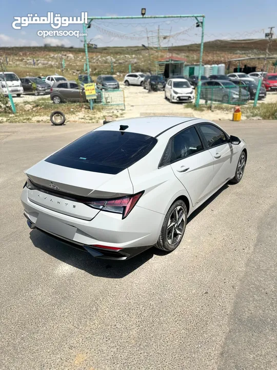 هيونداي افانتي CN7 2021 الشكل الجديد وارد كوري وليس صيني فل فحص كامل جمرك جديد كاش او اقساط
