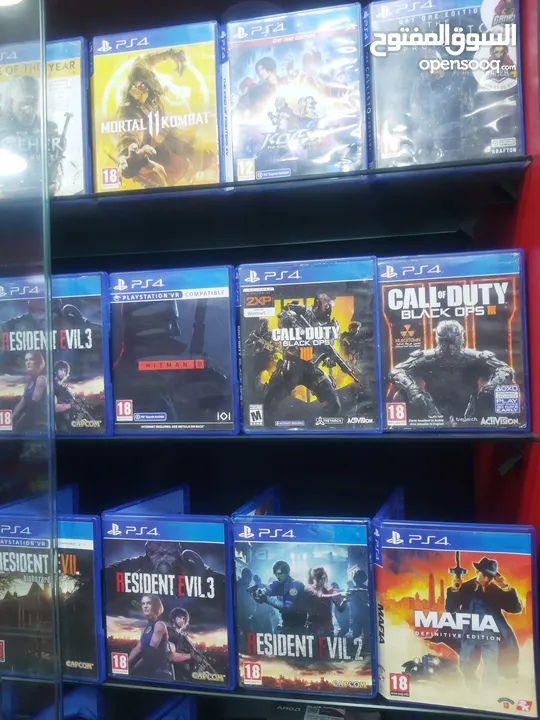 أجهزه بلايستيشن فور و فايف بافضل لاسعار ps4&ps5