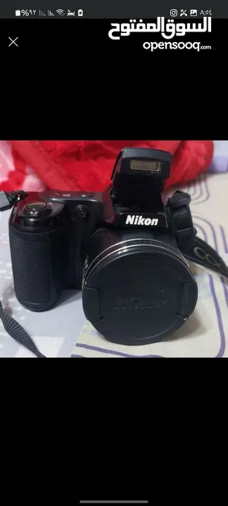 Camera nikon coolpix L330 للبيع مستعمله تشبه الجديده