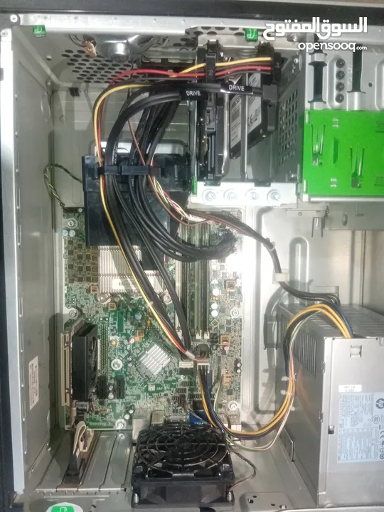 كمبيوتر hp عدد اثنين icore5 جيل رابع بحاله ممتازه ومواصفات جيده بس ب220  دينار الوقع بلوصف
