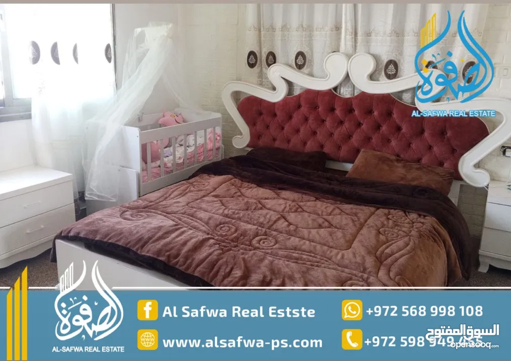 شقه مميزة للايجار بتونيا قرب مفرق الحتو