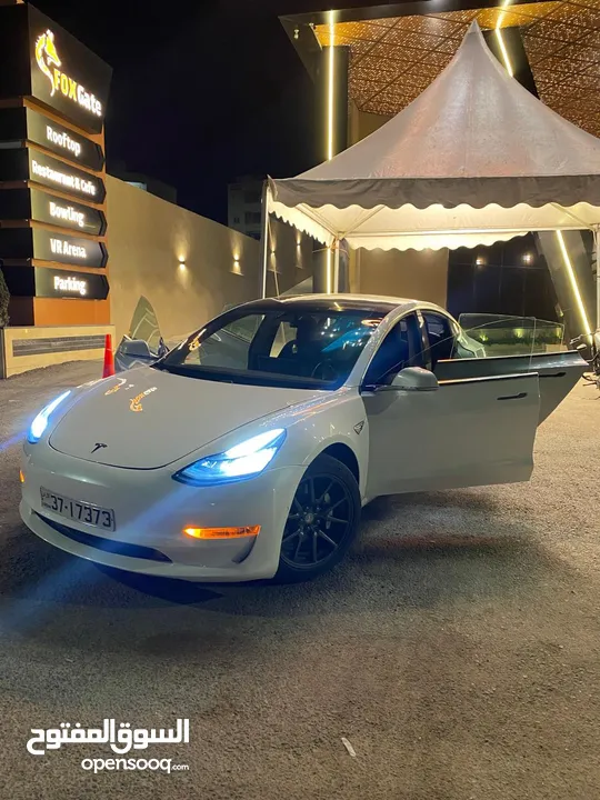 تسلا موديل 3 Model 3 Standard Plus 2019 فحص كامل ترخيص جديد سنة كاملة بسعر مميز
