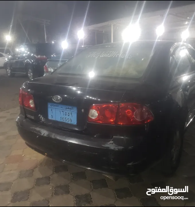 عرض خاااص لمده 20 ساعه كيا لوتشي 2007كوري جير تماتيك  بترووووول وغاز بضاعه نظيف مكينه واسبيت ع الشرط