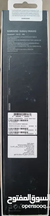 samsung watch 3 45 mm black  ساعه سامسونج الذكيه