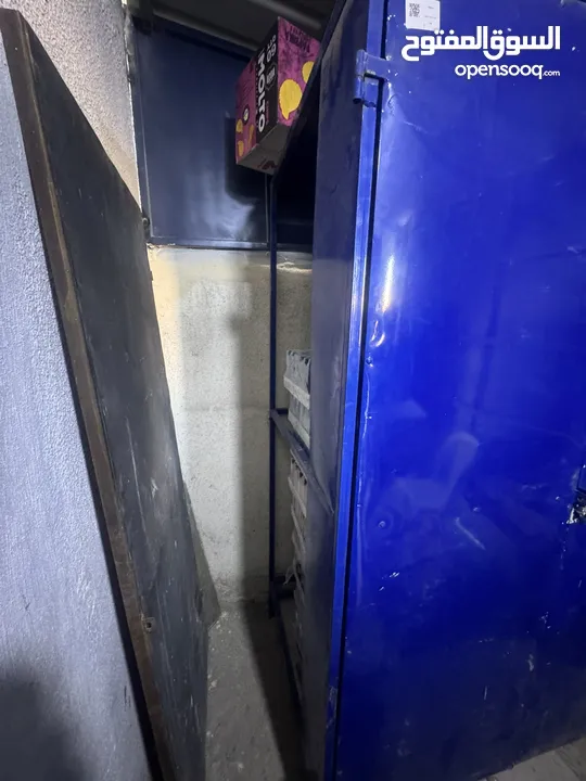 قفص ثلاجة بابين بحالة الوكالة