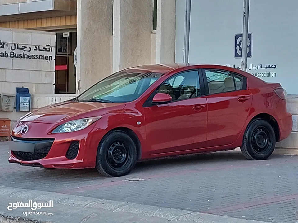 مازدا زوم 3 موديل 2014 خمري // مميزة جدآ