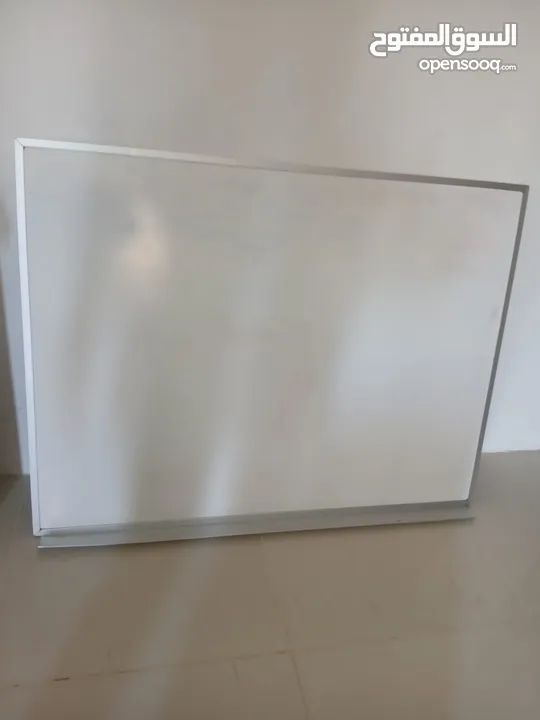 Magnetic white board big size