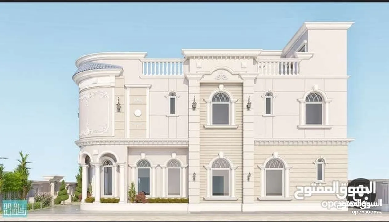 الظهير للنخبه وكبار رجال الاعمال قصر وفلل عدد 2 سكن عائلي لعده عائلات مستقلات فن معماري إطلاله وتميز