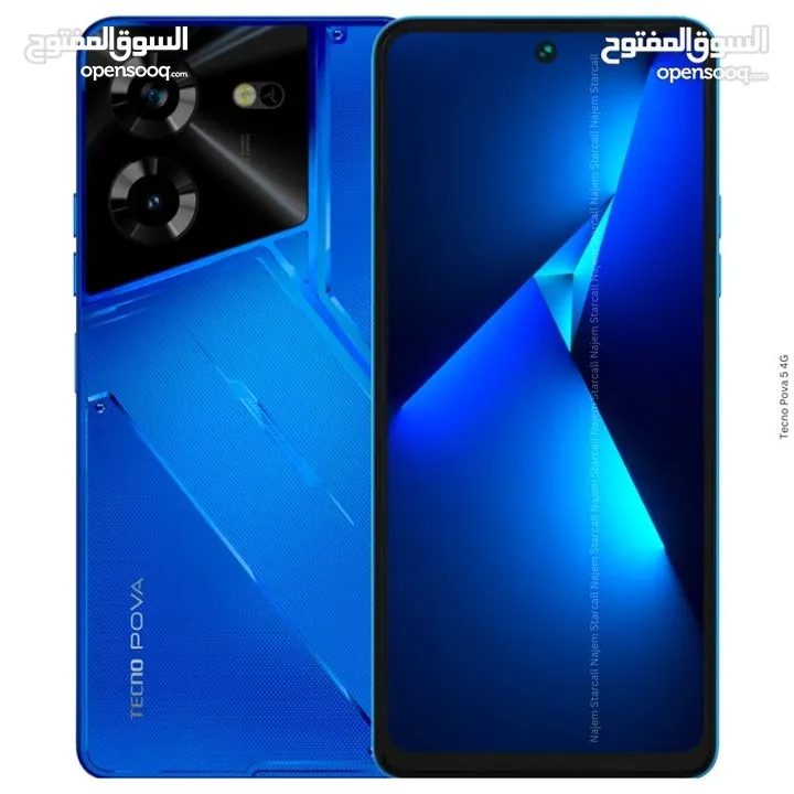 Tecno pova 5 pro 5G /128g/16ram/ تيكنو بوفا برو