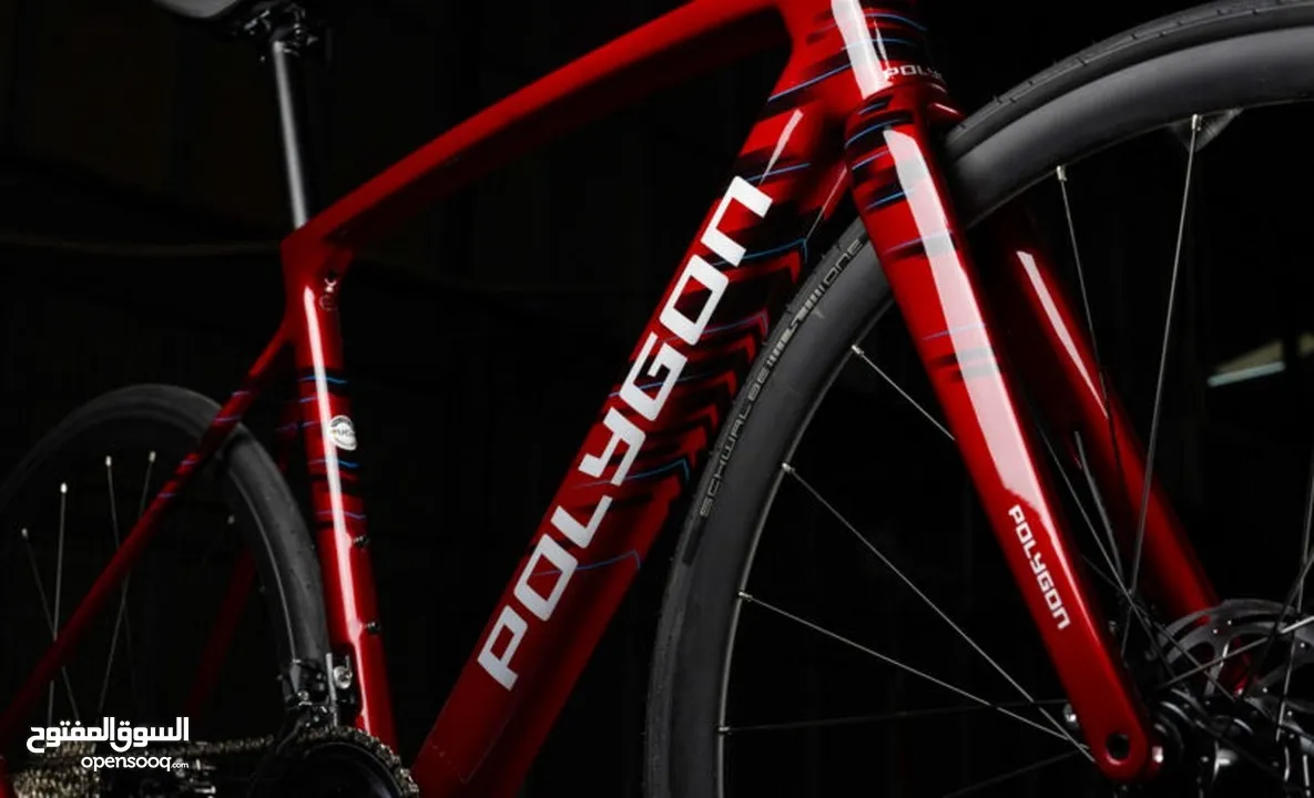 POLYGON Strattos S7D Bike (RED)دراجة بوليجون ستراتوس ديسك بريك لون أحمر