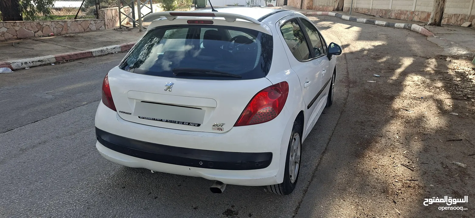 بيجو 207 مش 206موديل 2008-اتومتيك -ماتور 1600اصل برايفت فحص الف وسعر محرقة كاش نظيفة من الاخر