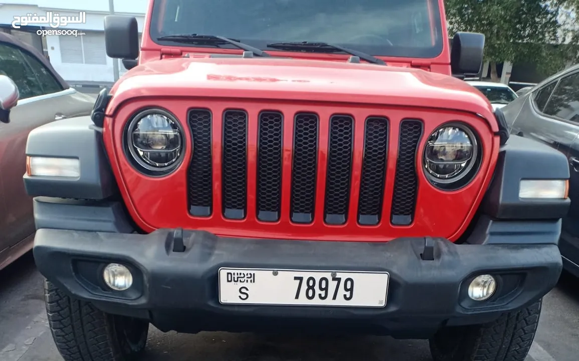 جيب رانجلر موديل 2021 للايجار FOR RENT JEEP WRANGLER MODEL 2021