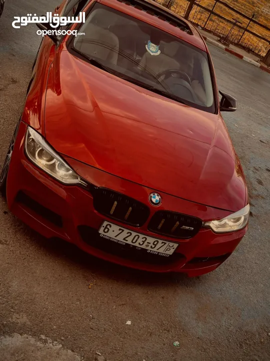 Bmw f30 320i  2013 kitm3 بي ام 320i عليها كت ام 3  2013