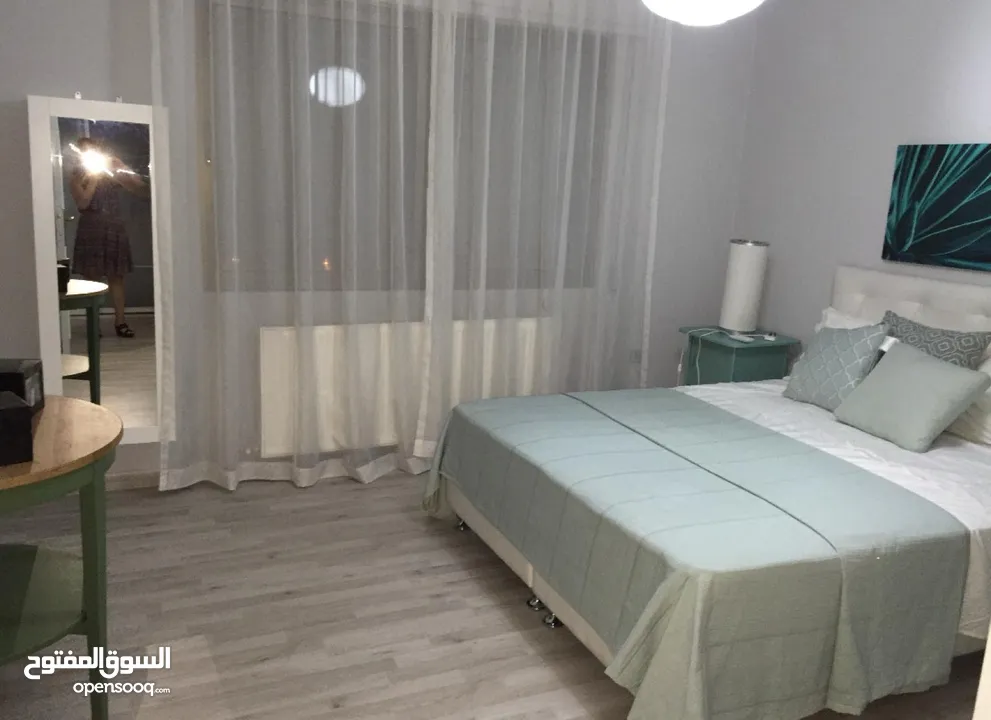 شقة فاخرة - مفروشة - عبدون - 4نوم 2ماستر - 260م - تدفئة غاز - اعلان رقم - O464