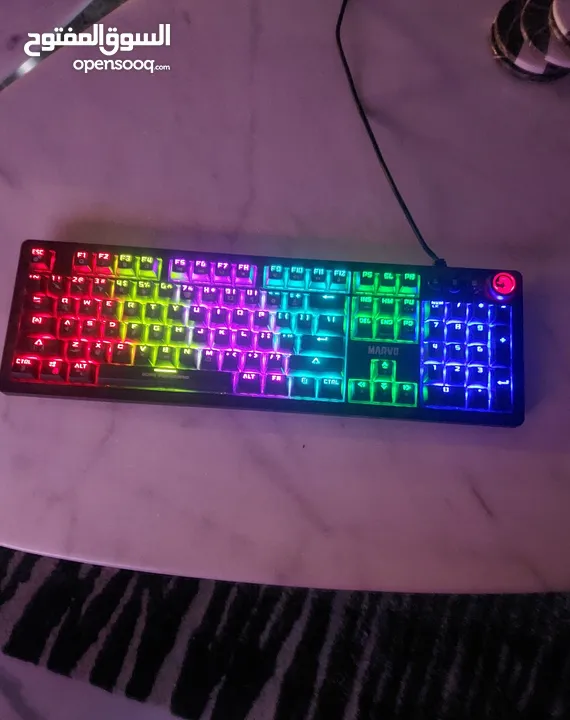 Marvo Gaming LED Keyboard  لوحة مفاتيح LED للألعاب من مارفو