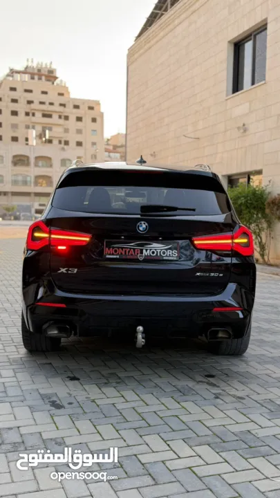 BMW x3 30e ترخيص   محرك 2000 هايبرد plug in/يقطع على الشحنه 30 كيلو متر  293 حصان