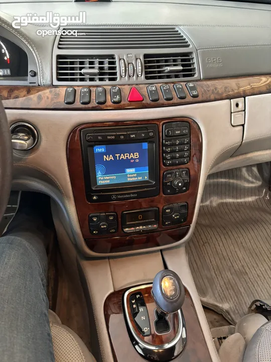 مرسيدس اس 500 موديل 2002 محول بالكامل 2005 للبيع