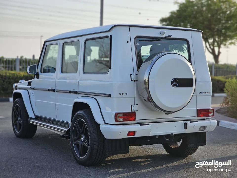 MERCEDES-BENZ G63 AMG 2015 GCC FULL OPTION WITH WARRANTY V8 TURBO