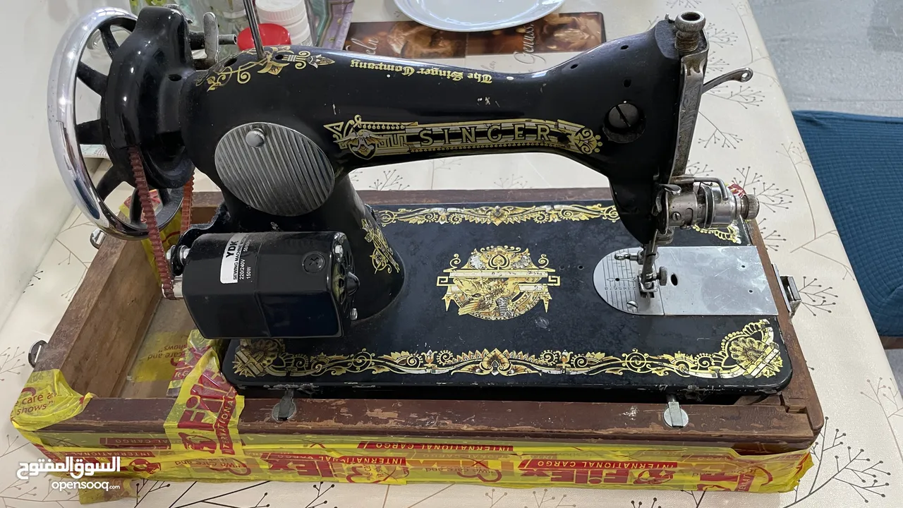 Singer Sewing Machine and Bicycle for Sale