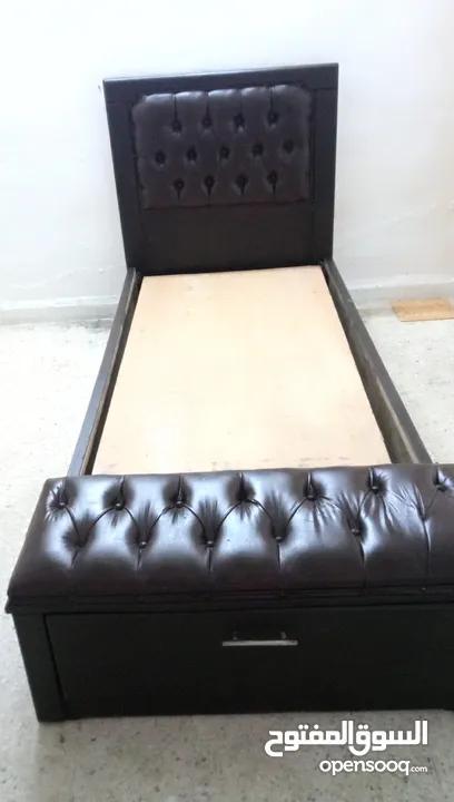 سرير مفرد خشب لاتيه