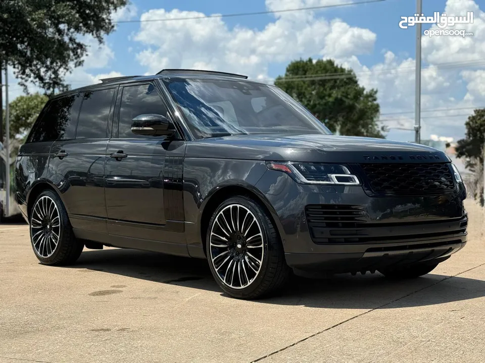 2021 Range Rover Vogue HSE Black Edition دهان شركه