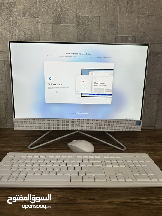 HP 22" All-In-One Desktop Computer Pentium Silver 3.2GHz 8GB 256GB SSD Win11