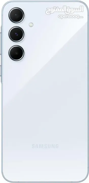 سامسونج  - galaxy a55 256 بحالة ممتازة مع كامل اغراضة لون مميز مثل الصورة
