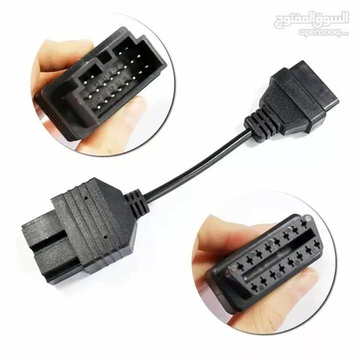 OBD2 Diagnostic Connector Cable Plug Adapter Tool Fit For KIA 20Pin to 16Pin - 15 JD