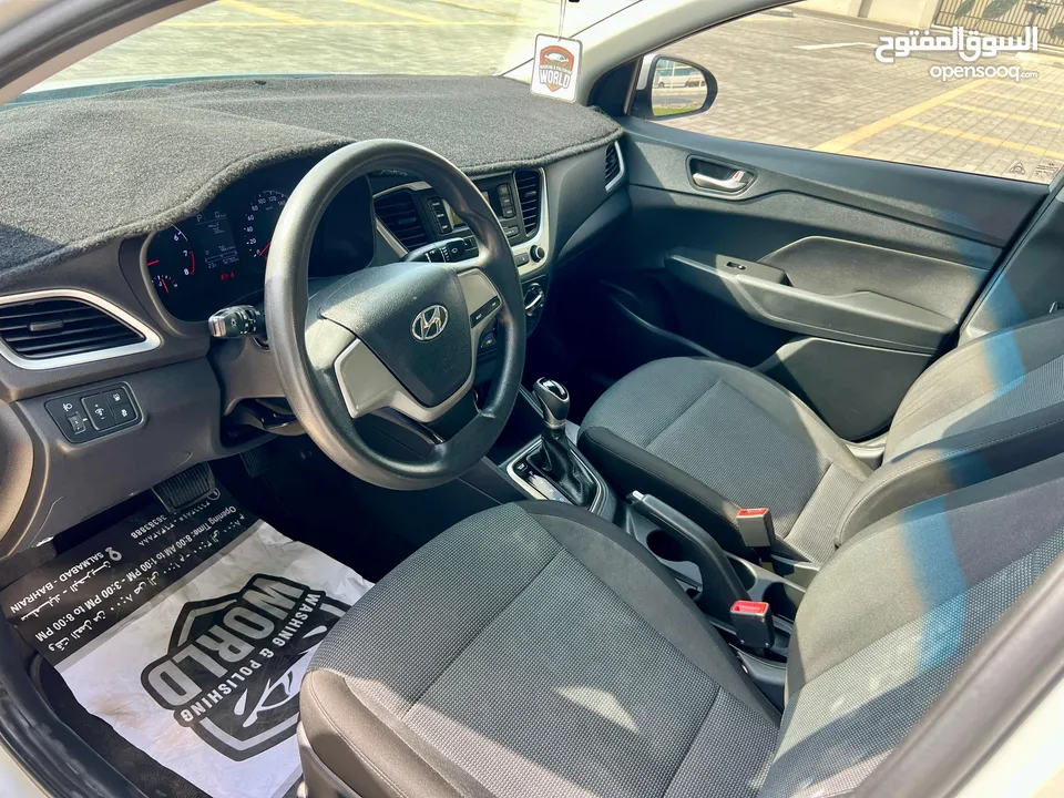 2019, HYUNDAI ACCENT, SINGLE OWNER, GOOD CONDITION.