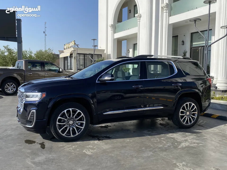 GMC ACADIA DenaLi 2021 3600cc ستة سلندر  تم تنزيل السعر  لغرض السفر