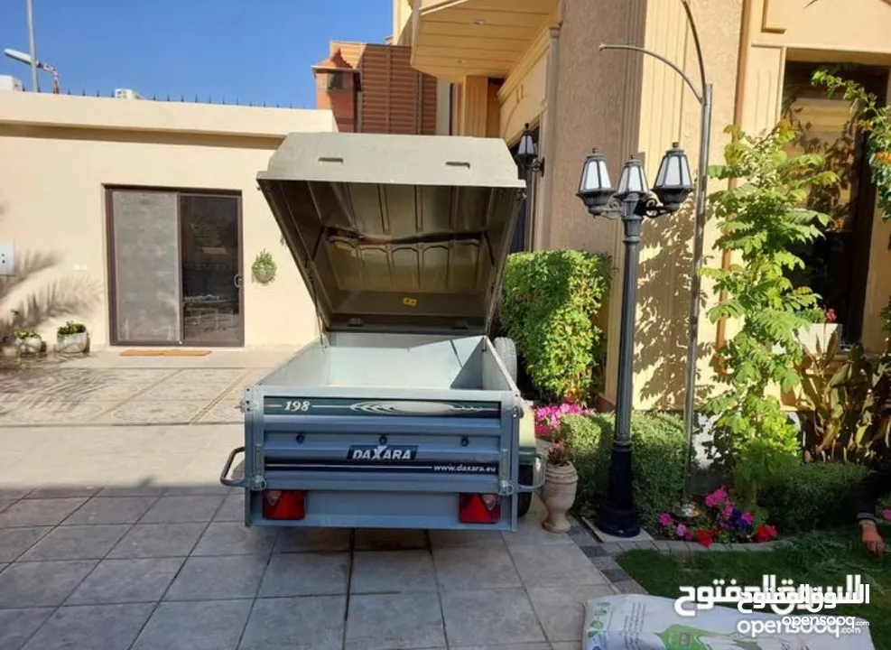 Daxara luggage trailer french made