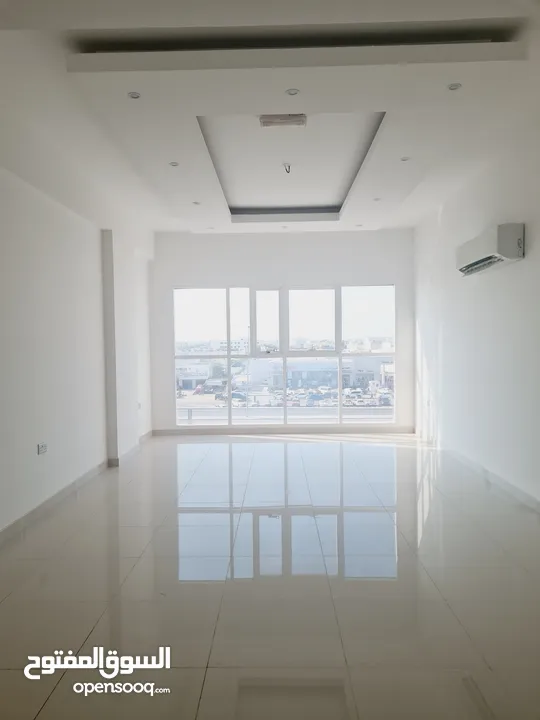 For Rent Commercial apartments On Main Street In Al Maabilah South  In same line of Bank Nizwa and M